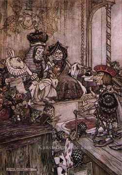  tor - Alice im Wunderland Wer den Tarts Illustrator Arthur Rackham Stole